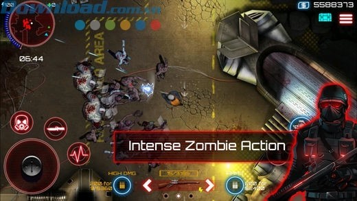 Thưởng thức các pha hành động tiêu diệt zombie đỉnh cao