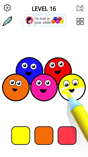 Satisfying Coloring là game tô màu kết hợp ASMR thư giãn