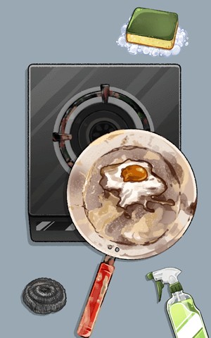 Dọn dẹp phòng bếp