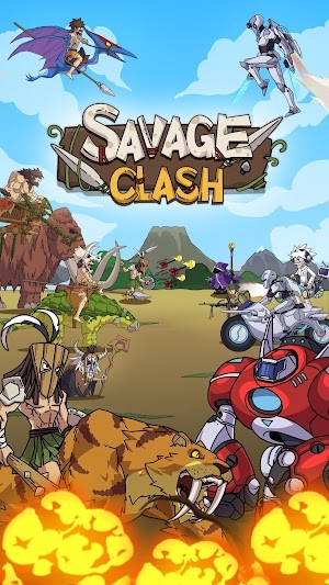 Savage Clash cho bạn trải nghiệm trận chiến qua nhiều thời kỳ khác nhau