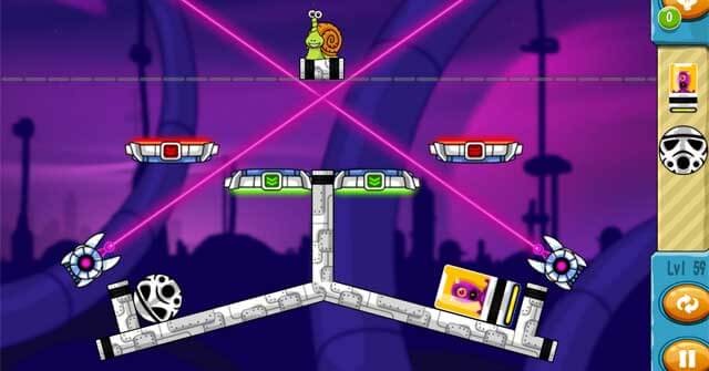 Save the Snail 2 cho iOS là hậu bản tuyệt vời của game giải cứu ốc sên hấp dẫn