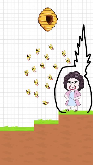 Tránh sự tấn công của bầy ong đông đảo