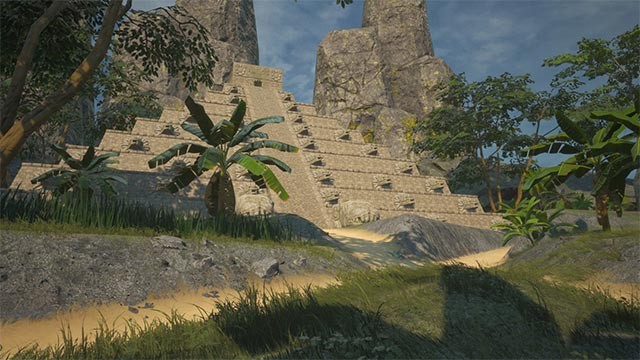 Tìm kiếm di tích và sử dụng pháo sáng để kêu gọi trợ giúp