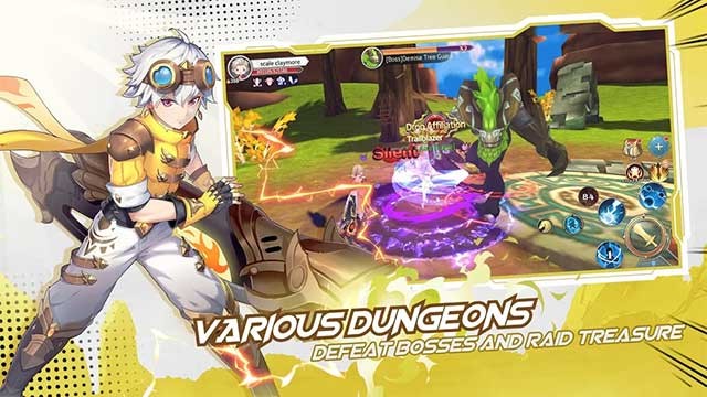 Đi sâu vào các khu vực nguy hiểm để chiến đấu với boss và tìm kho báu