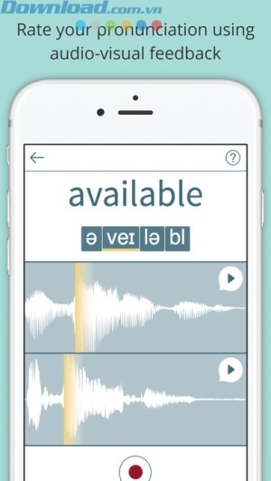 So sánh giọng đọc của mình với giọng chuẩn