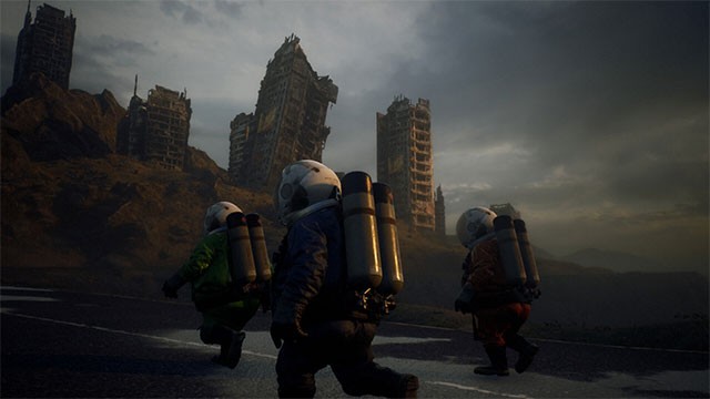 Lập nhóm 4 người để cùng nhau vận chuyển hàng hóa và sống sót