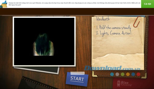 Làm video dọa ma đơn giản với Scary Video Maker cho Android