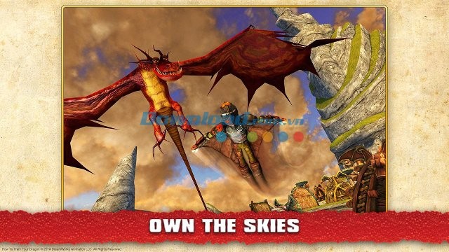 School of Dragons - game huấn luyện rồng đỉnh cao