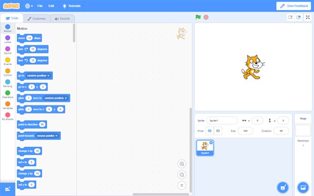 Scratch app là phần mềm lập trình tuyệt vời dành cho trẻ em