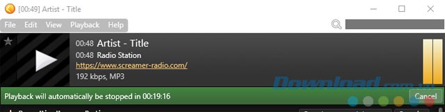 Hẹn giờ tắt chương trình