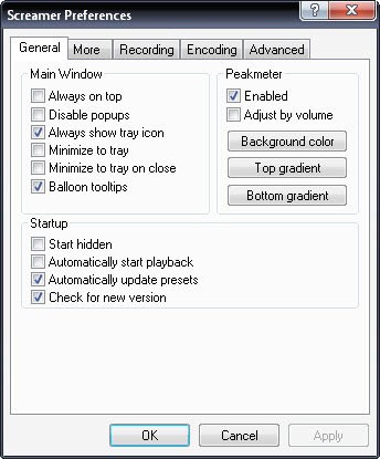 Thiết lập Screamer Radio