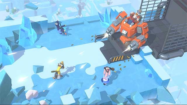 Sử dụng các loại vũ khí kỳ lạ và những cái bẫy sáng tạo để hạ gục đối thủ