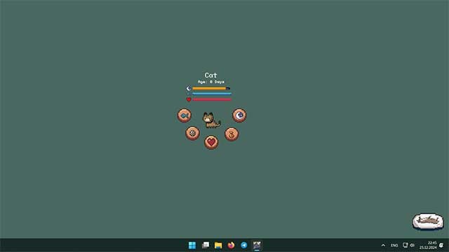 Đừng quên cho pet ăn để nó luôn ở trong trạng thái vui vẻ nhé