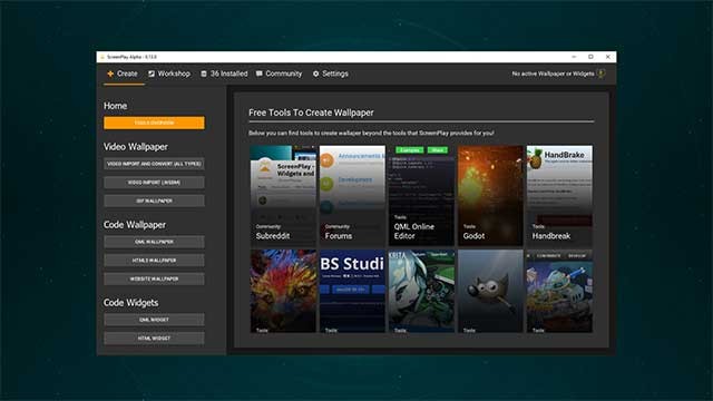 Screen Play hỗ trợ tất cả các định dạng màn hình rộng
