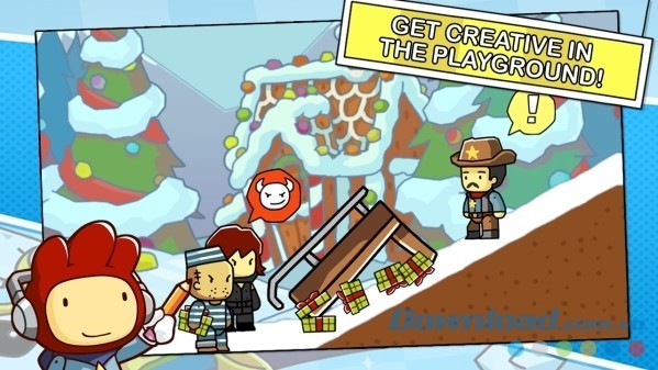 Scribblenauts Remix cho Android mở ra một sân chơi tư duy sáng tạo hấp dẫn trên mobile