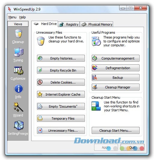 Script Soft WinSpeedUp