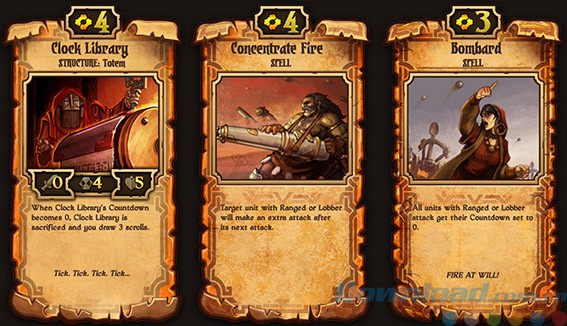 Những thẻ bài hiếm trong Scrolls