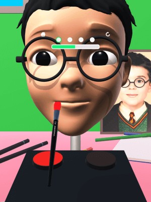 Sơn để bức tượng trở nên giống thật hơn