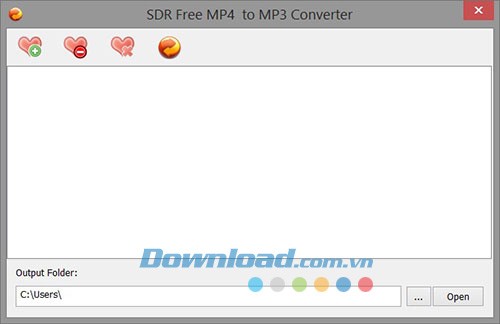 SDR Free MP4 to MP3 Converter