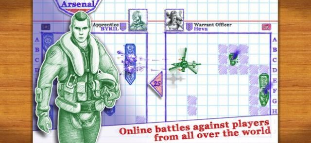 Tham gia các trận chiến online chống lại người chơi khác trên thế giới trong game Sea Battle 2