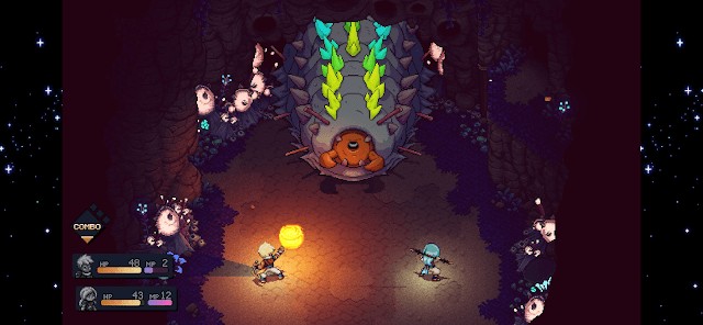 Người chơi phải chống lại thế lực hắc ám mang tên The Fleshmancer trong game Sea of Stars