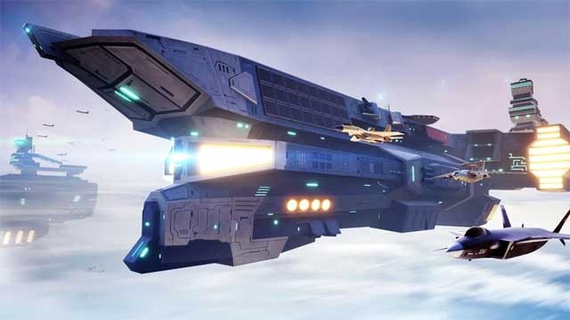 Hãy xây dựng hạm đội hùng mạnh của riêng bạn trong trong Sea of War for Android