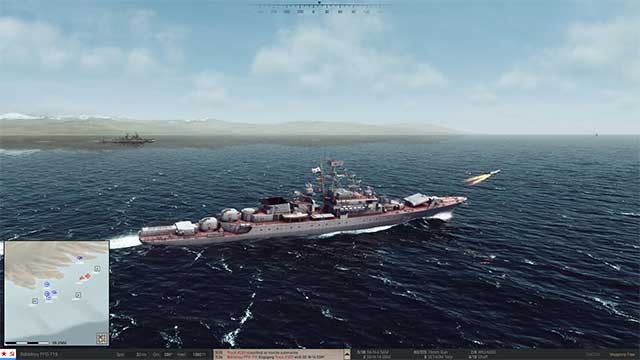 Tham gia các chiến dịch hải chiến năng động với quy mô lớn