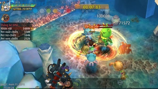 Vô số chế độ chiến đấu hấp dẫn