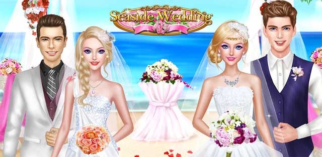 Tổ chức một đám cưới tuyệt đẹp bên bãi biển trong game Seaside Wedding cho Android