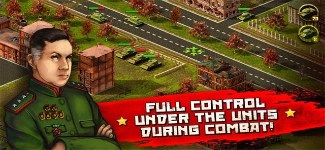Điều khiển hoàn toàn các đơn vị lính trong suốt trận chiến