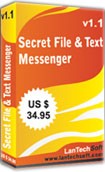 Secret File & Text Messenger 1.1: Ẩn tập tin văn bản vào ảnh