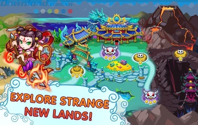 Khám phá những vùng đất mới xa lạ