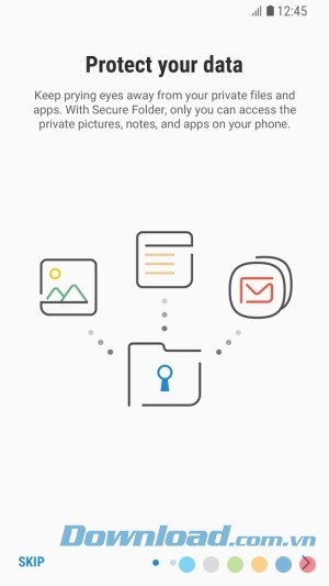 Secure Folder cho Android bảo vệ dữ liệu