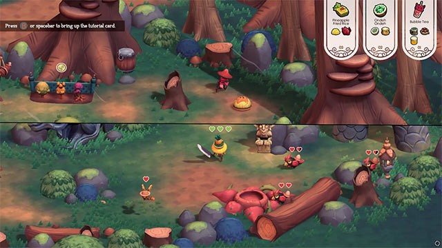 SEDAP là game hợp tác 2 người, kết hợp giữa nấu ăn, khám phá và chiến đấu