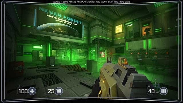 Selaco lấy cảm hứng từ các game bắn súng nổi tiếng như F.E.A.R., QUAKE và DOOM