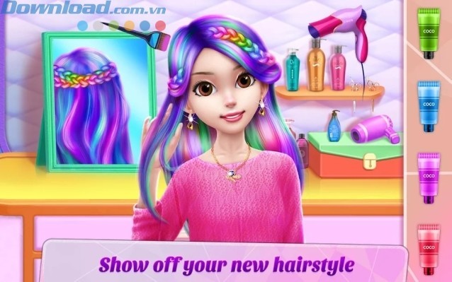 Thay đổi kiểu tóc mới ấn tượng