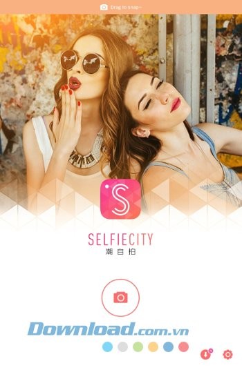 Chụp ảnh đẹp mê hồn với SelfieCity