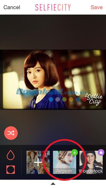 Bộ lọc ảnh đậm chất điện ảnh