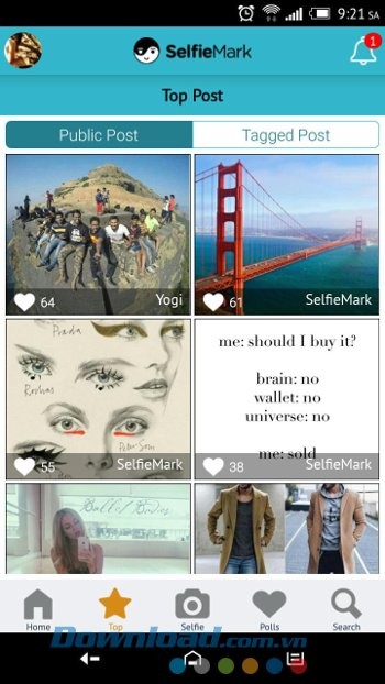 Khám phá những hình ảnh đẹp nhất trên SelfieMark