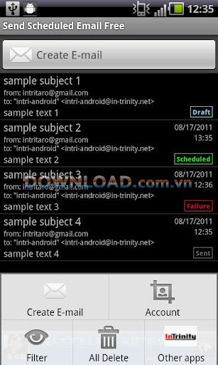 Send Scheduled Email Free for Android
