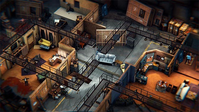 Chơi game Serial Cleaner ở góc nhìn từ trên xuống giúp bạn quan sát toàn bộ hiện trường