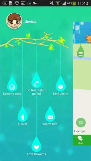 SeTracker2 có giao diện đẹp và dễ sử dụng
