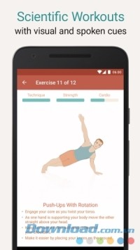 Seven cho Android có nhiều bài tập khoa học