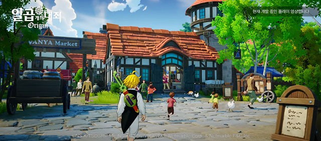 Seven Deadly Sins Origin được phát triển dưới dạng một game thế giới mở