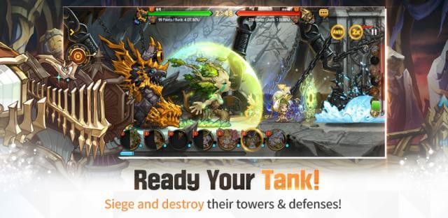 Triển khai Tank của bạn, chiến đấu và phá hủy kẻ thù