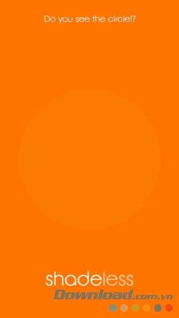 Game tìm hình tròn bí mật trên màn hình