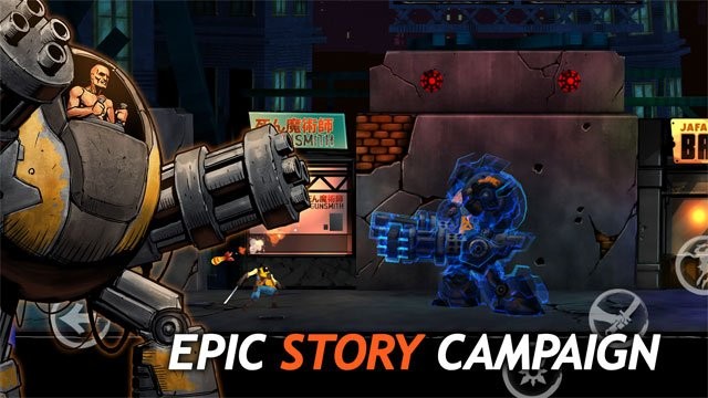 Trải nghiệm chế độ chiến dịch theo cốt truyện hấp dẫn