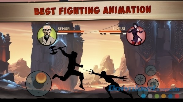 Shadow Fight 2 Special Edition cho Android là game chiến đấu hay trên mobile