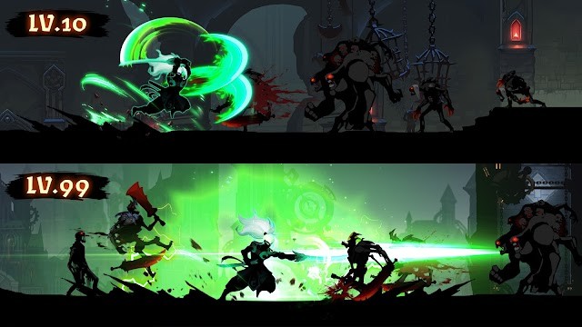 Anh hùng của bạn chiến đấu liên tục với kẻ thù để kiếm phần thưởng