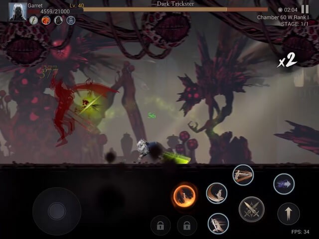 Tham gia các trận đánh hash and slash hoành tráng chống lại thế lực bóng tối trong game Shadow Hunter: Special Edition